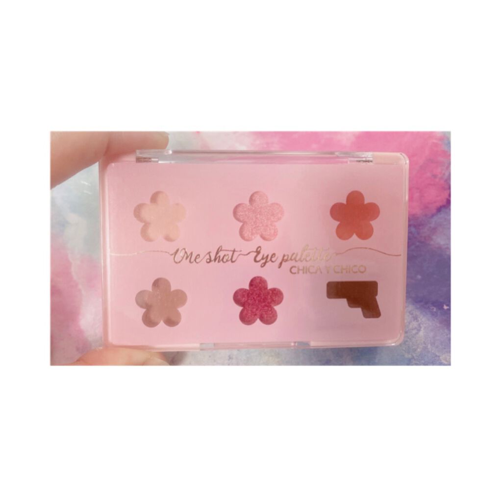 ワンショットアイパレット 05＃pink/CHICAY CHICO/アイシャドウパレットを使ったクチコミ（1枚目）