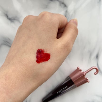 ウォーターアンブレラティント リップ/FAUX PAS PARIS/リップティントを使ったクチコミ(3枚目)