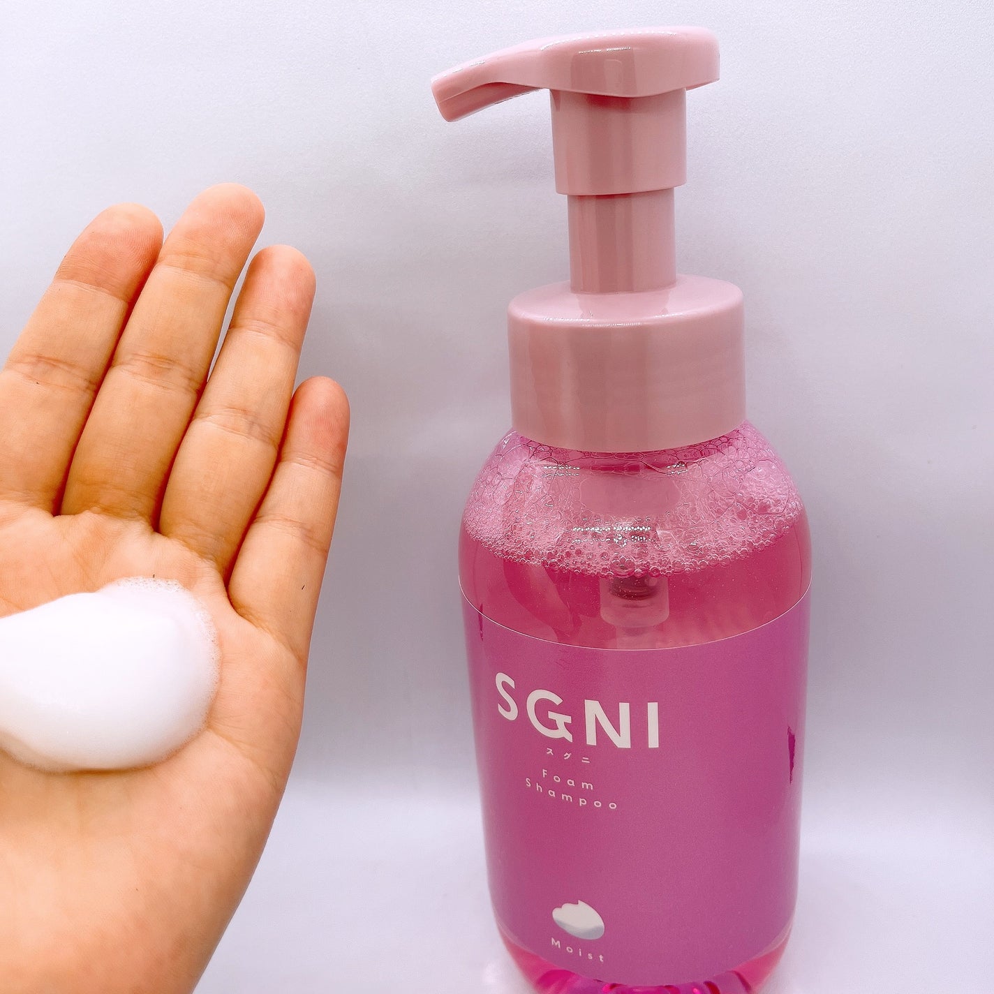 モイスト泡シャンプー〈フローラルムスクの香り〉/SGNI/市販シャンプーを使ったクチコミ(2枚目)