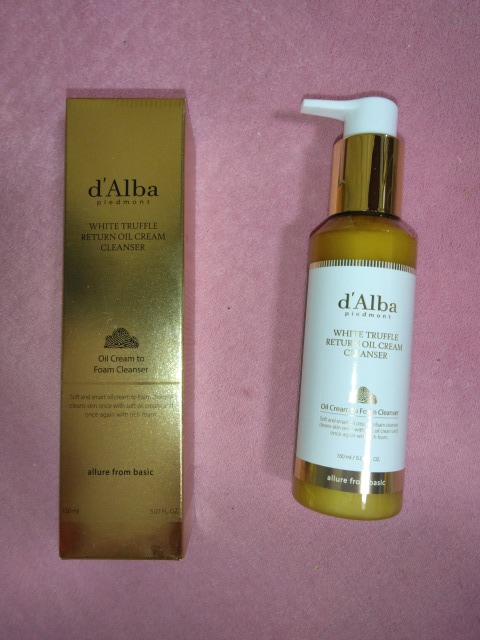 ホワイトトリュフリターンオイルクリームクレンザー/ダルバ/クレンジングを使ったクチコミ（1枚目）