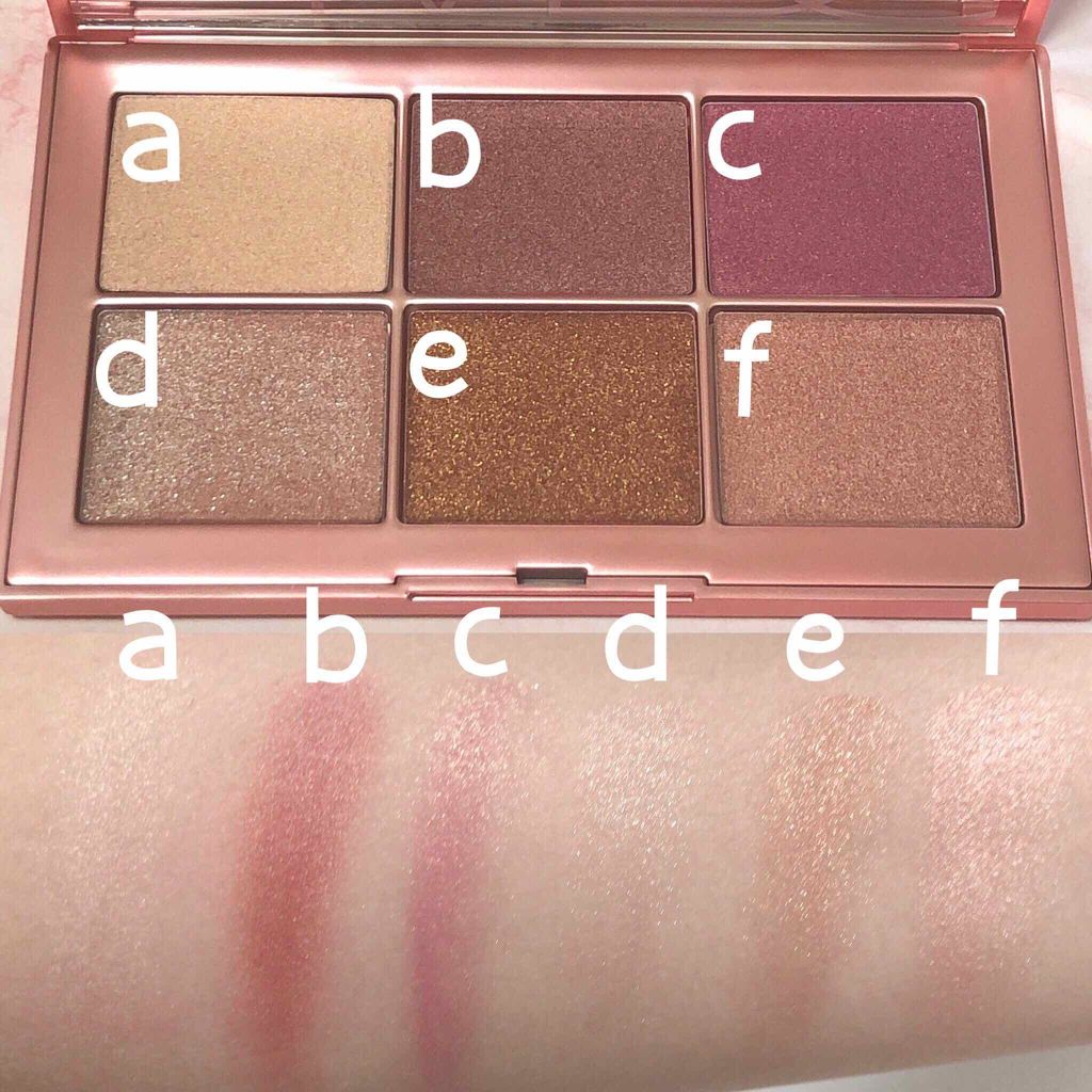 エンドレスオーガズムパレット/NARS/アイシャドウパレットを使ったクチコミ(3枚目)