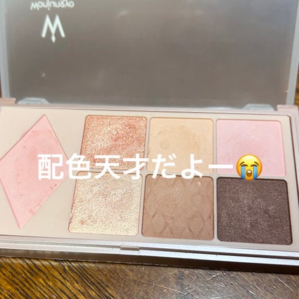 Wonjungyo ウォンジョンヨ W デイリームードアップパレット のクチコミ「イエベ春さん大優勝パレット!!
チーク、ザクザクラメやチラチララメ、ラメなしマット、締め色ま.....」(2枚目)