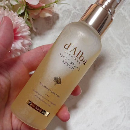 ダルバ ホワイトトリュフファーストスプレーセラム/ダルバ/ミスト状化粧水を使ったクチコミ(4枚目)