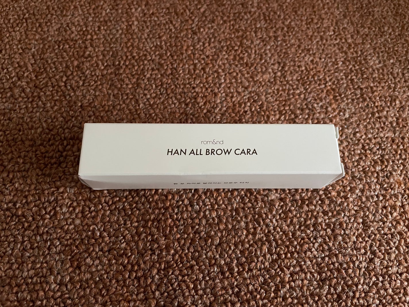 ハンオールブロウカラ/rom&nd/眉マスカラを使ったクチコミ(1枚目)