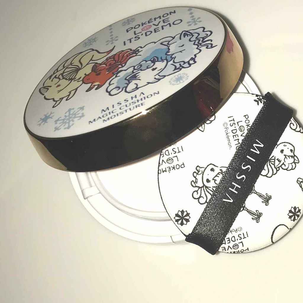 M クッション ファンデーション(モイスチャー)/MISSHA/クッションファンデーションを使ったクチコミ（1枚目）