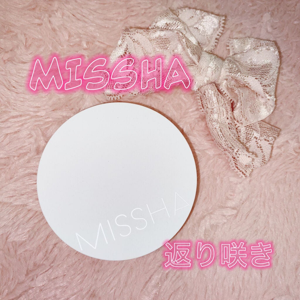 M クッション ファンデーション(モイスチャー)/MISSHA/クッションファンデーションを使ったクチコミ(1枚目)