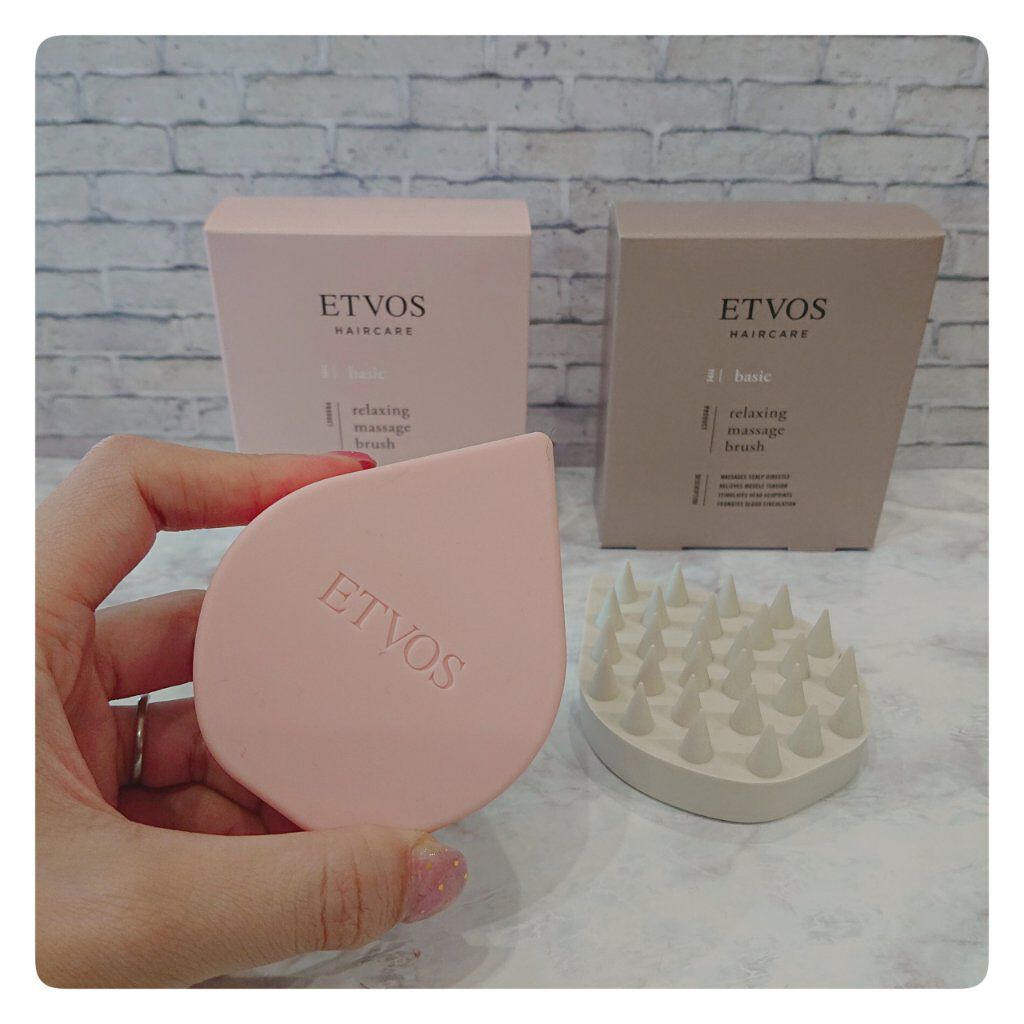 リラクシングマッサージブラシ/エトヴォス/スカルプブラシを使ったクチコミ（1枚目）