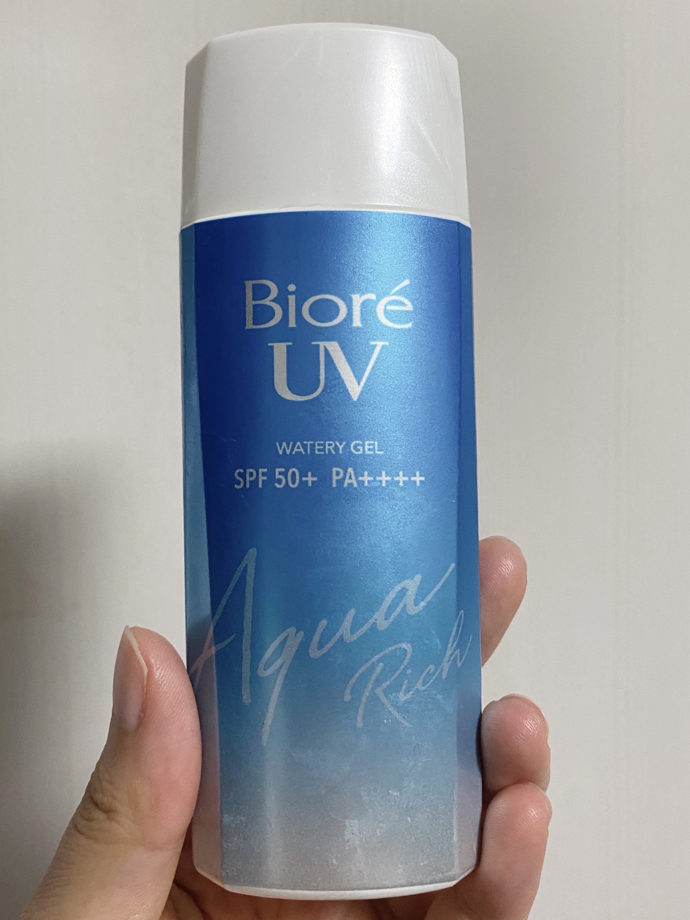 ビオレUV アクアリッチ ウォータリージェル/ビオレ/日焼け止めジェルを使ったクチコミ（1枚目）