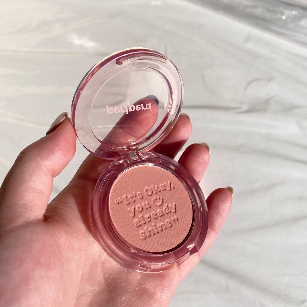 ピュア ブラッシュド サンシャイン チーク/PERIPERA/パウダーチークを使ったクチコミ(2枚目)