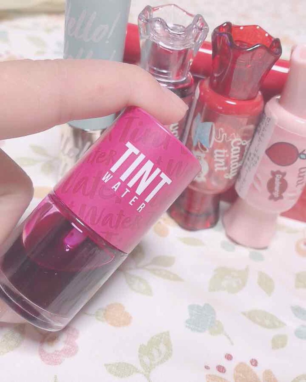 ムース キャンディー ティント/the SAEM/リップティントを使ったクチコミ(2枚目)