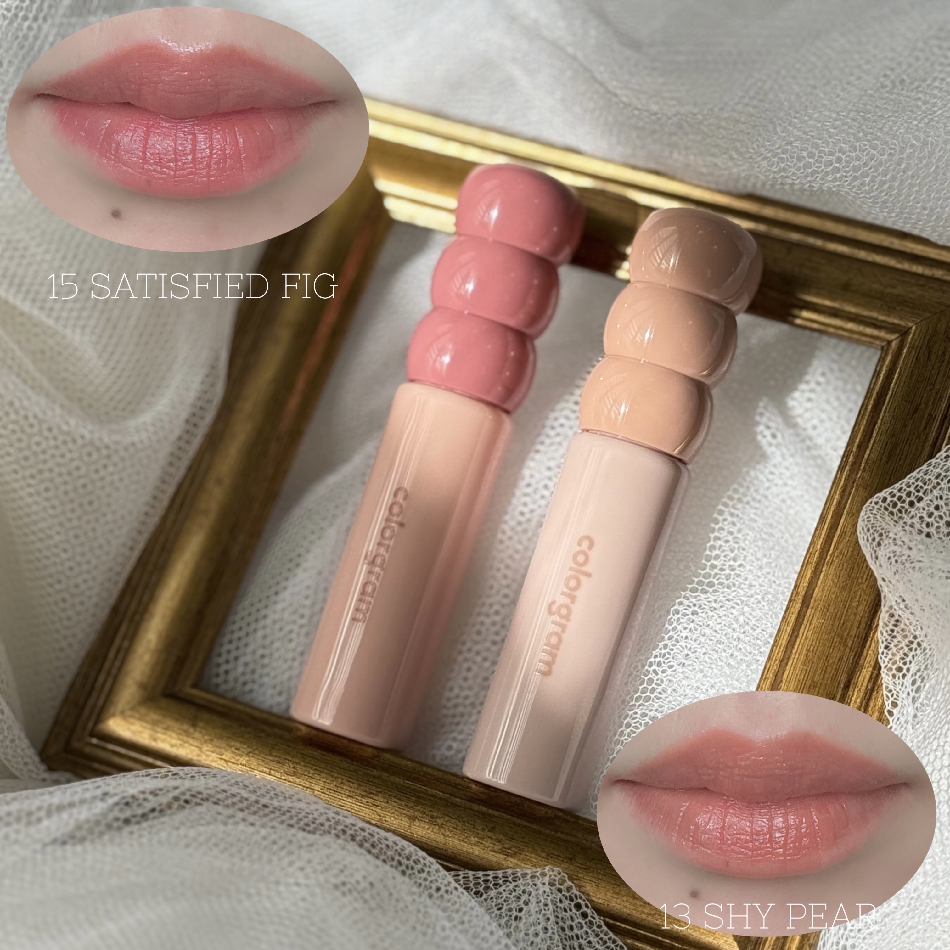 タンフルグラスグロス/Colorgram/リップグロスを使ったクチコミ（1枚目）