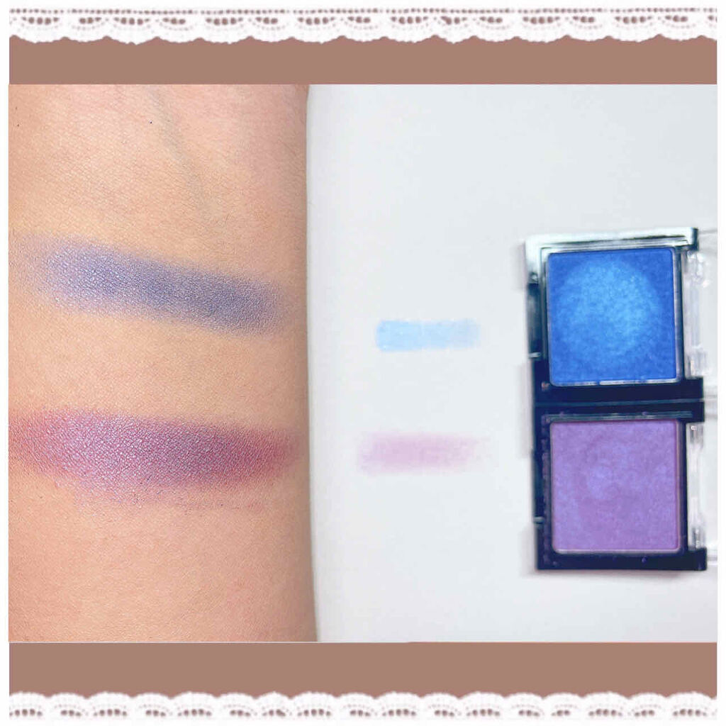 UR GLAM　POWDER EYESHADOW/U R GLAM/単色アイシャドウを使ったクチコミ（2枚目）