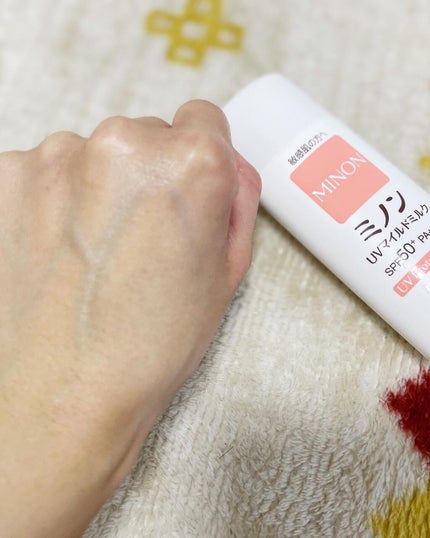 ミノンUVマイルドミルク/ミノン/日焼け止めミルクを使ったクチコミ(4枚目)