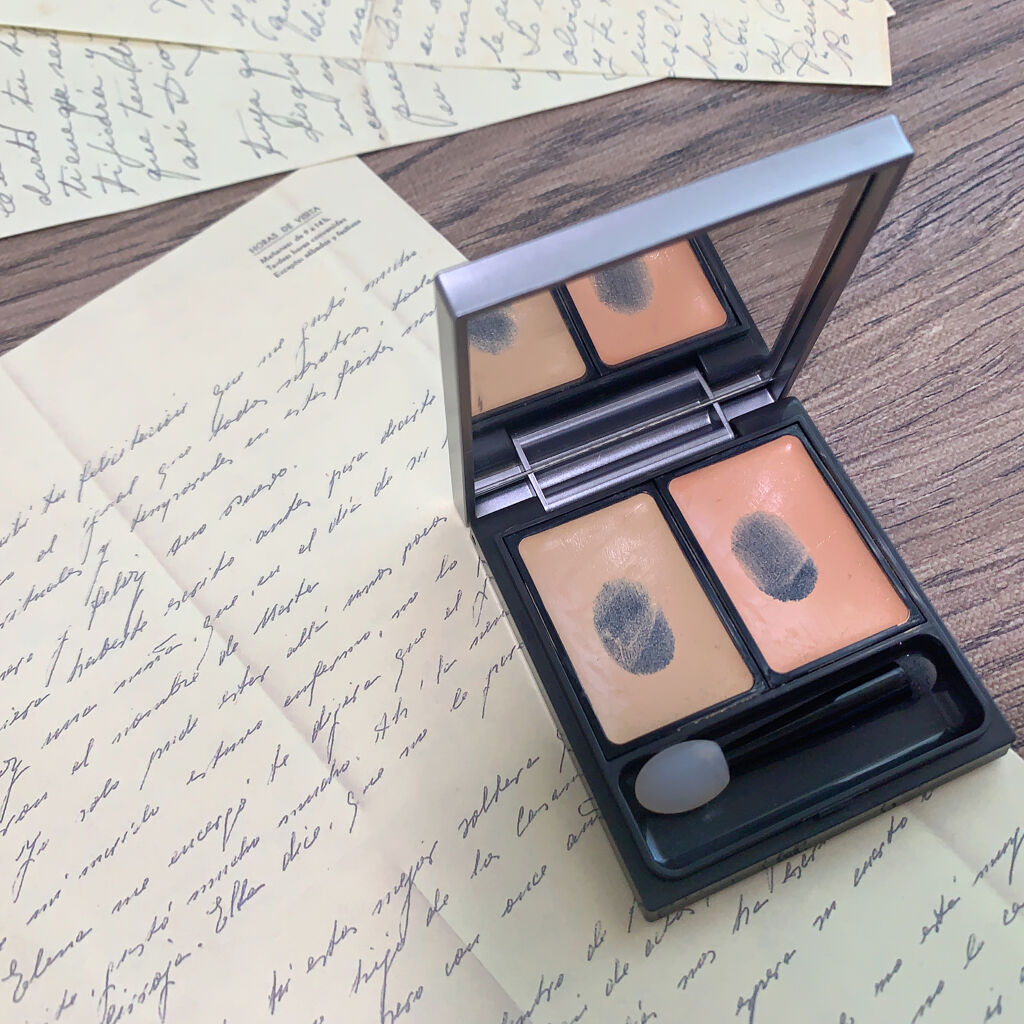 &be ファンシーラー ベージュ＆オレンジ/＆be/パレットコンシーラーを使ったクチコミ（2枚目）