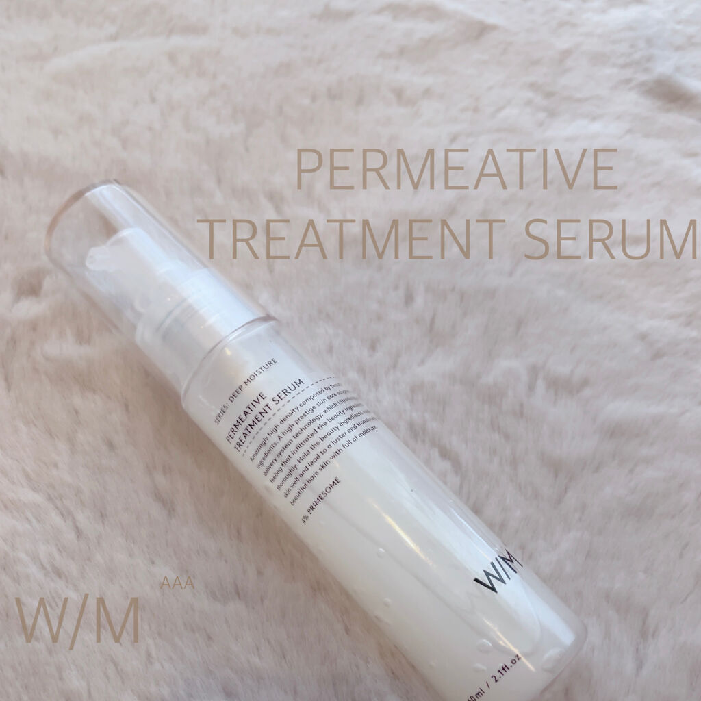 トリートメントセラム/Ｗ/M AAA/美容液を使ったクチコミ（1枚目）