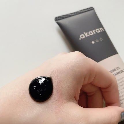 ブラックジェルクレンジング/.akaran/クレンジングジェルを使ったクチコミ(4枚目)