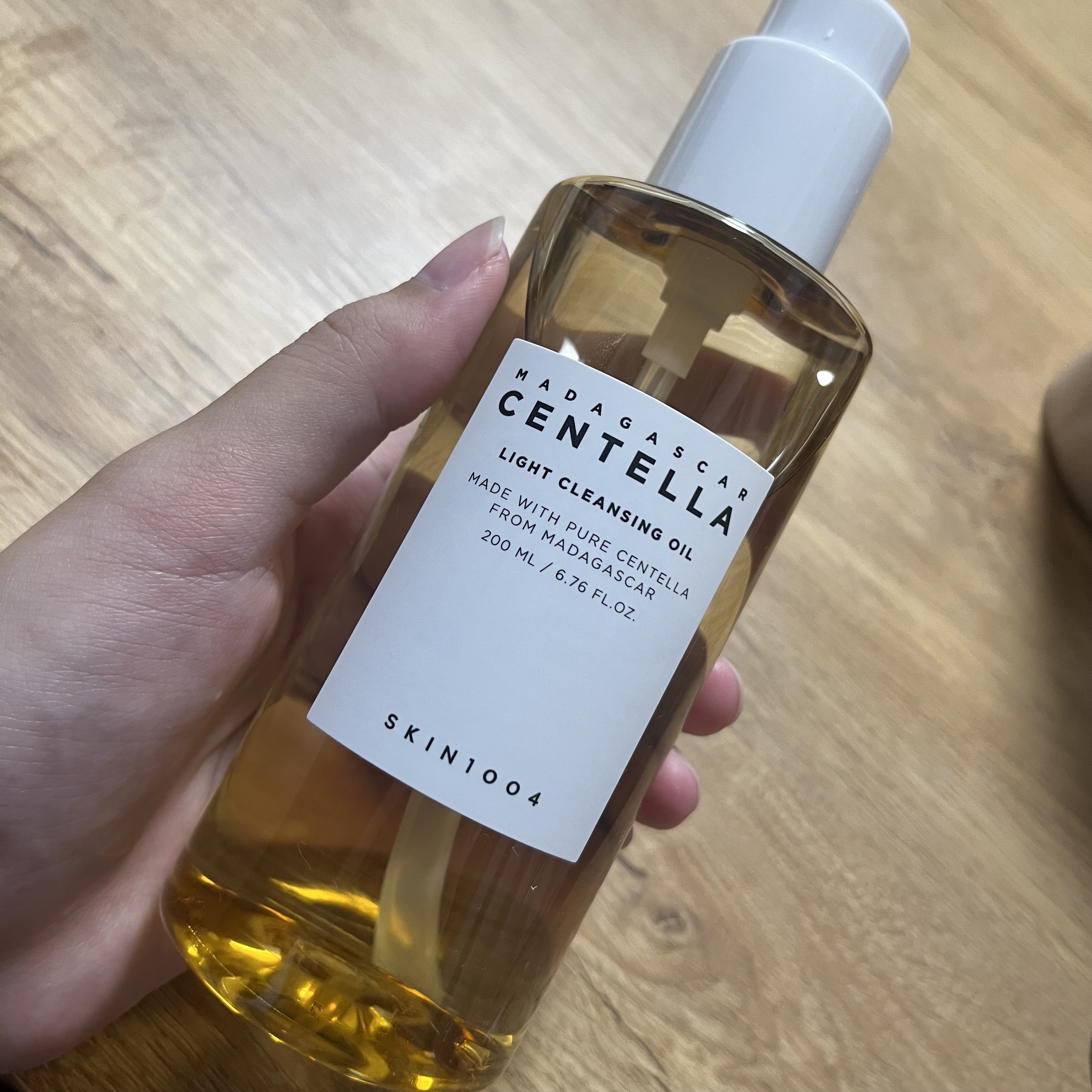センテラ ライトクレンジングオイル/SKIN1004/オイルクレンジングを使ったクチコミ（1枚目）