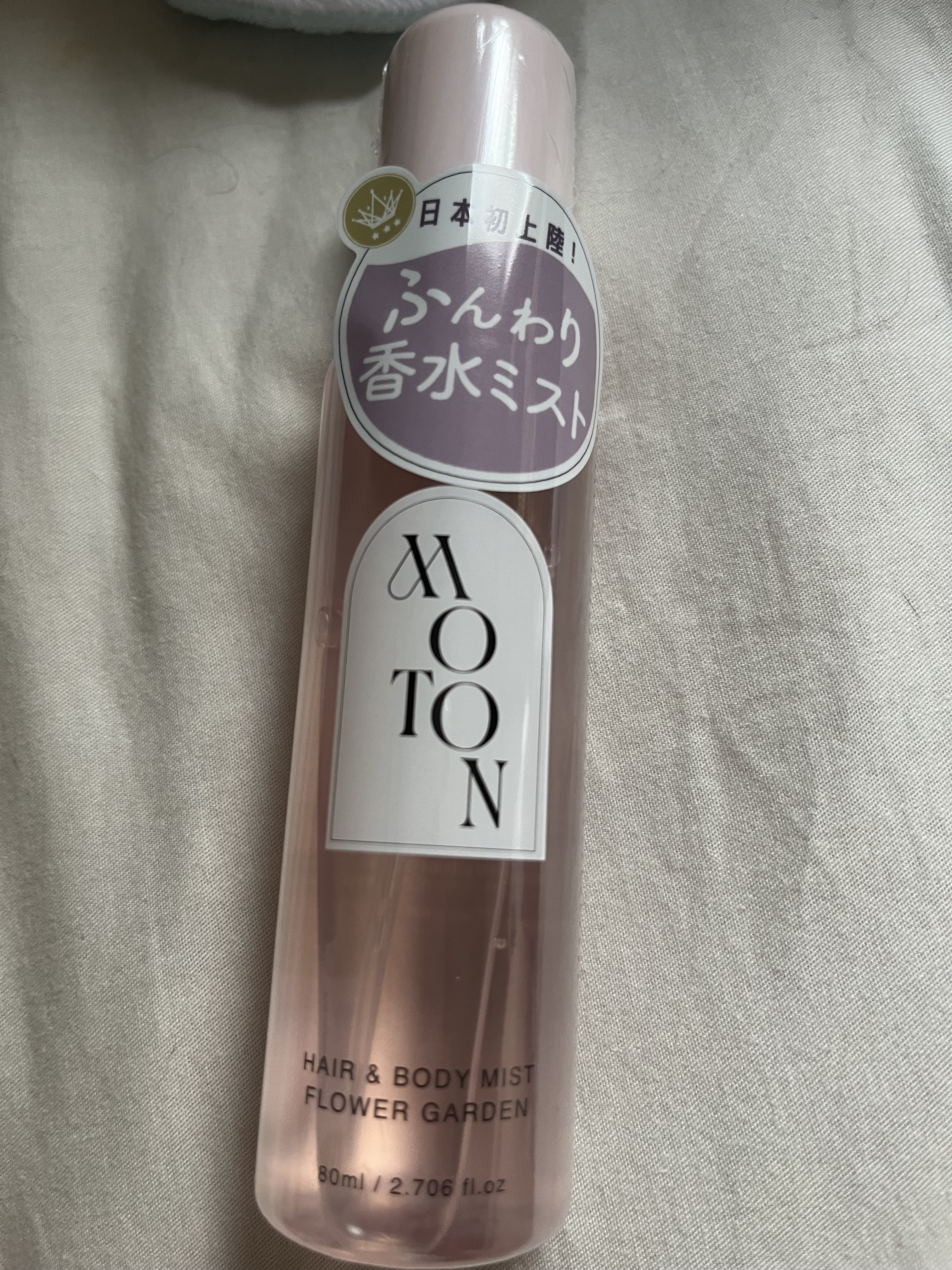 MOTON ヘア&ボディミスト フラワーガーデン/MOTON/香水(レディース)を使ったクチコミ（1枚目）