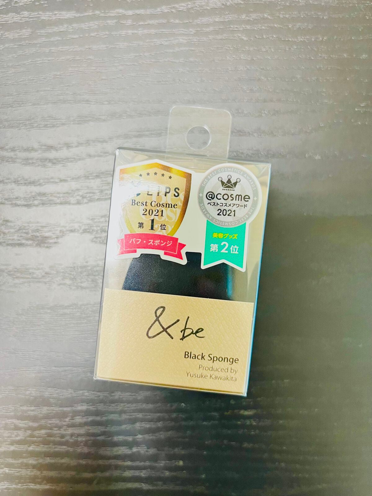 &be ブラックスポンジ/&be/パフ・スポンジを使ったクチコミ(1枚目)