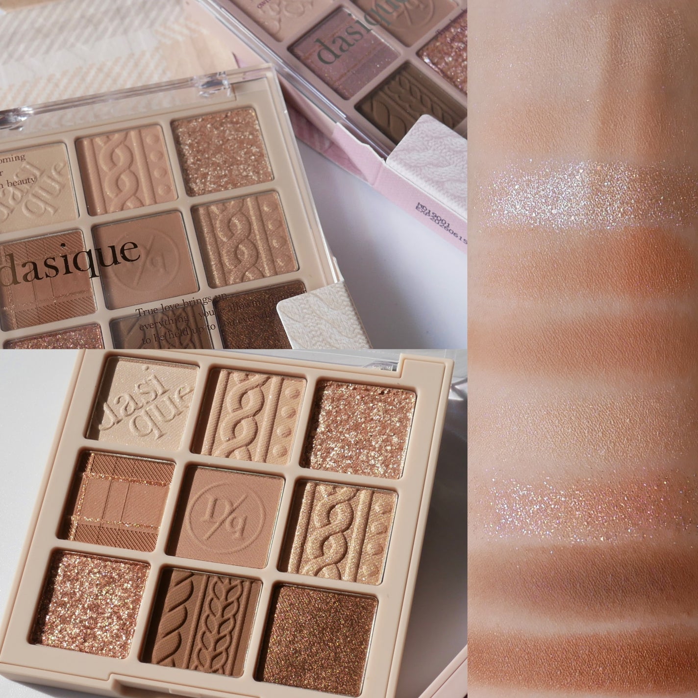 シャドウパレット/dasique/アイシャドウパレットを使ったクチコミ(2枚目)