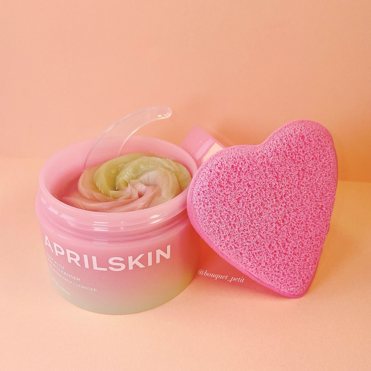 ピンクアロエメレンゲクレンザー/APRILSKIN/その他洗顔料を使ったクチコミ（1枚目）