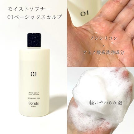 モイストソフナー 01ベーシックスカルプ/Sorule/市販シャンプーを使ったクチコミ(2枚目)