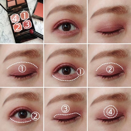 アディクション ザ アイシャドウ パレット/ADDICTION/アイシャドウパレットを使ったクチコミ(4枚目)