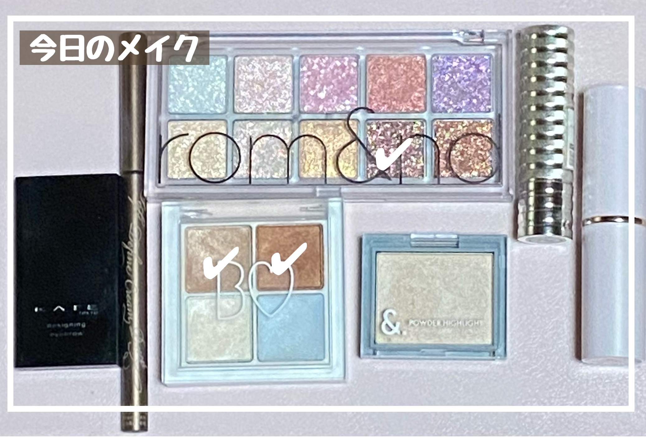 ＆．パウダーハイライト スノーベージュ/DAISO/パウダーハイライトを使ったクチコミ（1枚目）