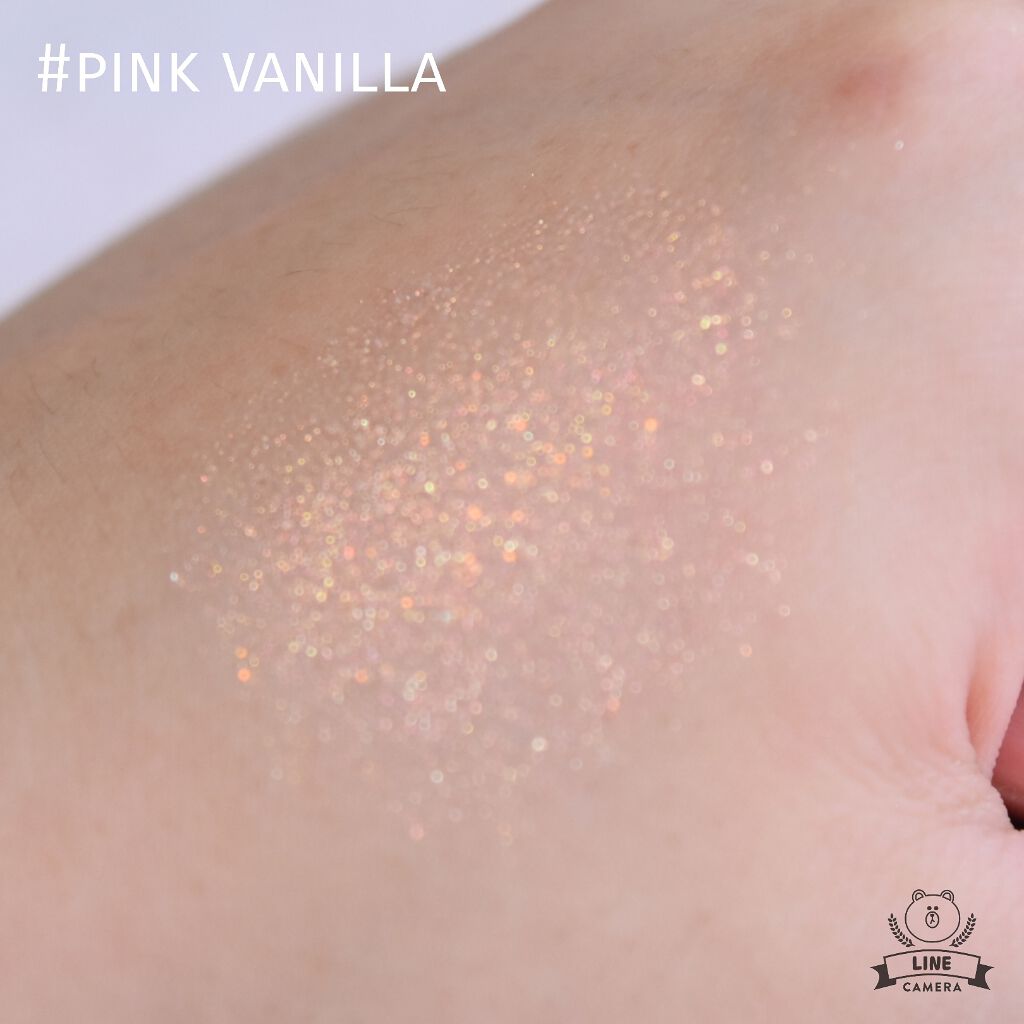 シュガー トゥインクル リキッド シャドウ 12 PINK VANILLA/PERIPERA/リキッドアイシャドウを使ったクチコミ（3枚目）