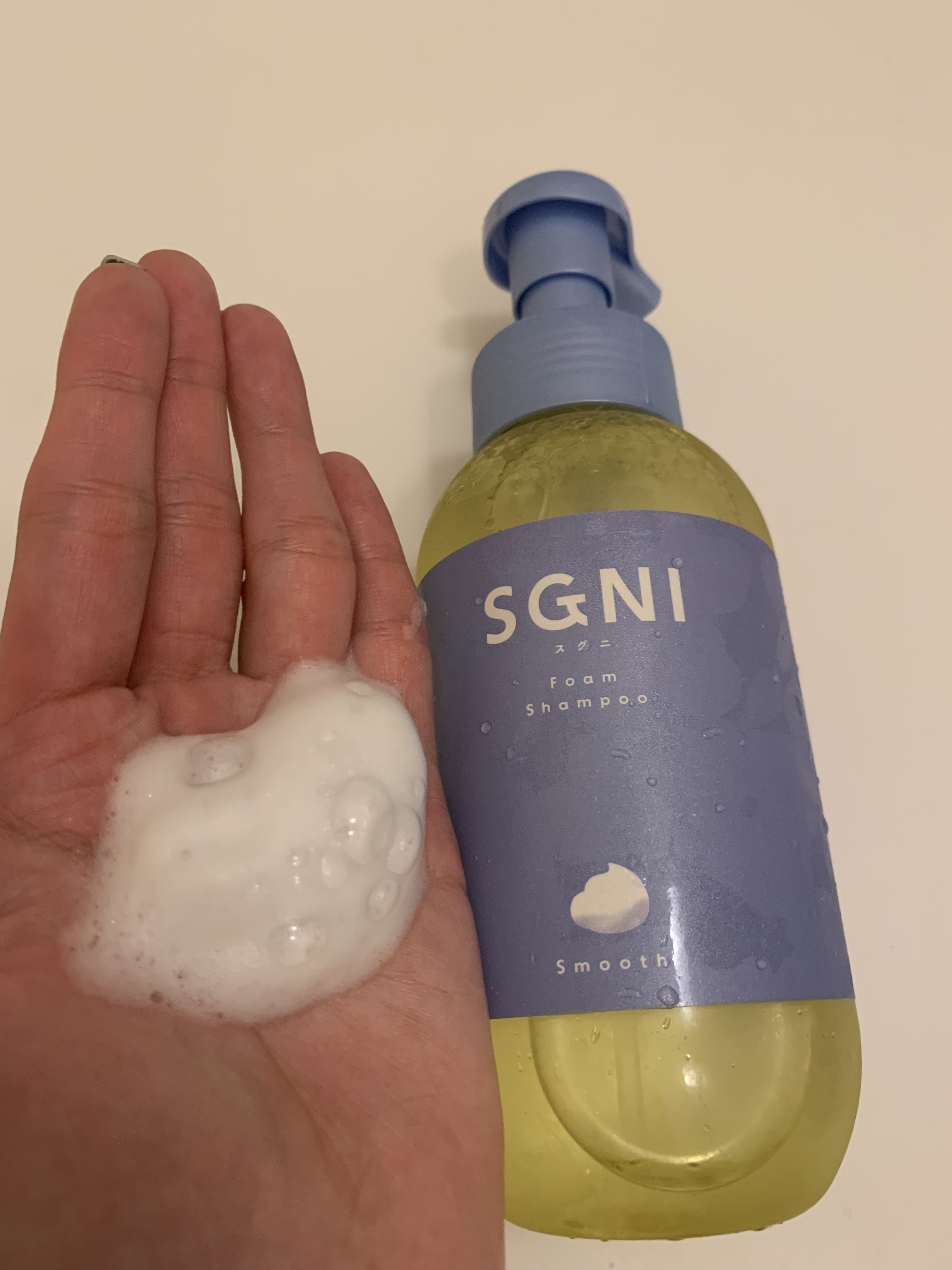 スムース泡シャンプー〈ホワイトティーの香り〉/SGNI/市販シャンプーを使ったクチコミ（3枚目）