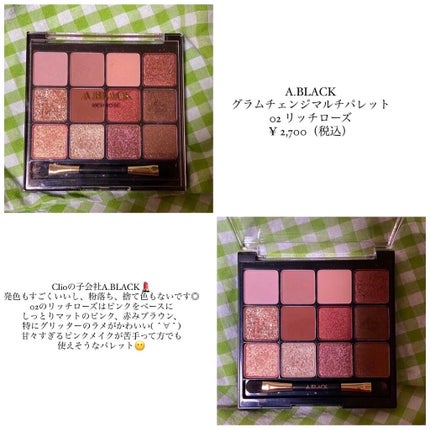 プロ アイ パレット/CLIO/アイシャドウパレットを使ったクチコミ(5枚目)