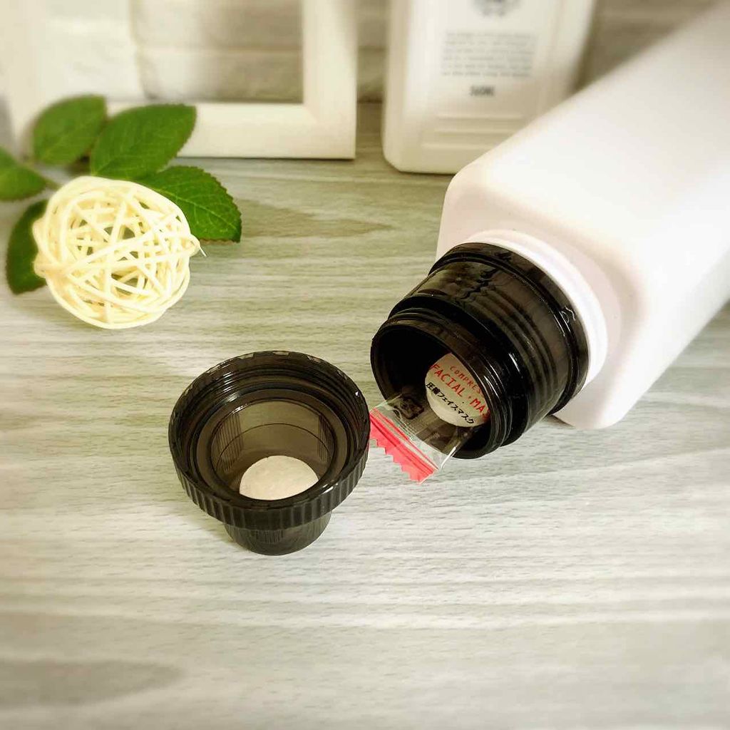 圧縮フェイスマスク/DAISO/シートマスク・パックを使ったクチコミ（3枚目）