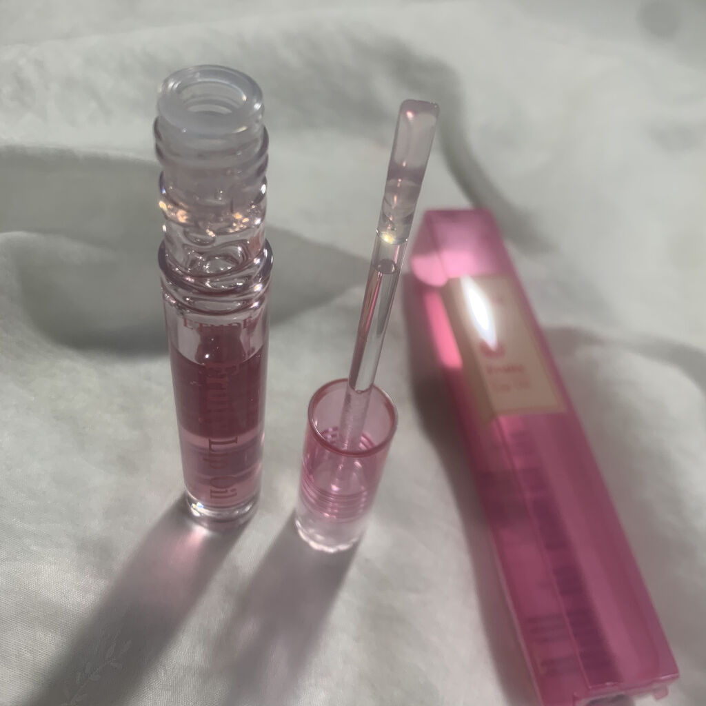 フルーティーリップオイル GF (グレープフルーツ)/ETUDE/リップグロスを使ったクチコミ（2枚目）