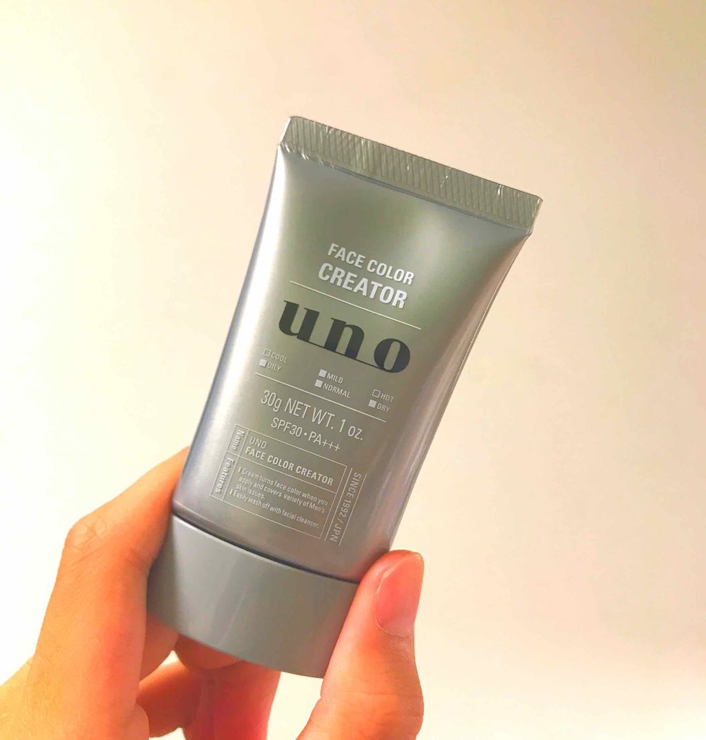 フェイスカラークリエイター(ナチュラル)/UNO/日焼け止め・UVケアを使ったクチコミ（1枚目）