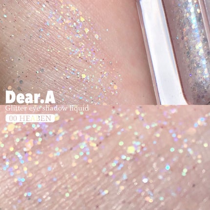 グリッターアイシャドウ/Dear.A/グリッターを使ったクチコミ(5枚目)