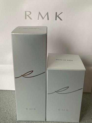 RMK RMK ジェルクリーミィファンデーションのクチコミ「

RMK
メイクアップベース ¥4070
ジェルクリーミィファンデーション101  ¥550.....」（2枚目）