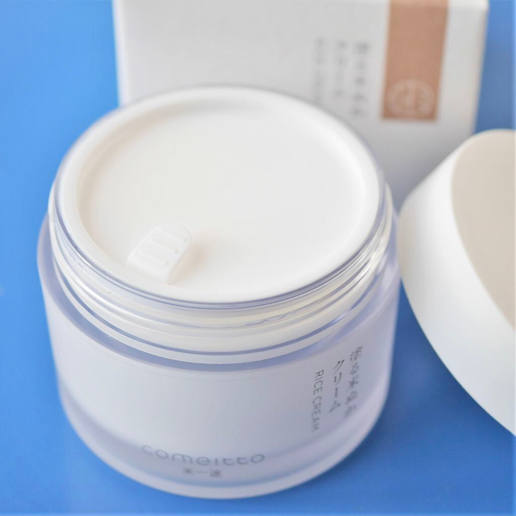 塗る米ぬかクリーム/米一途/フェイスクリームを使ったクチコミ(3枚目)