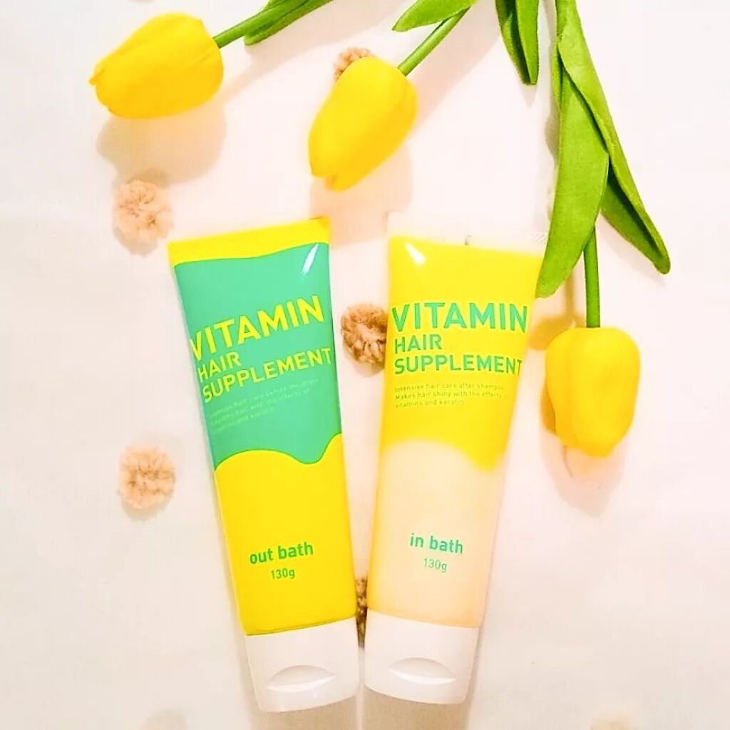 ビタミンヘアサプリ in bath/コジット/洗い流すヘアトリートメントを使ったクチコミ(6枚目)