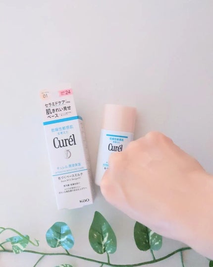 潤浸保湿 色づくベースミルク /キュレル/日焼け止めミルクを使ったクチコミ(4枚目)