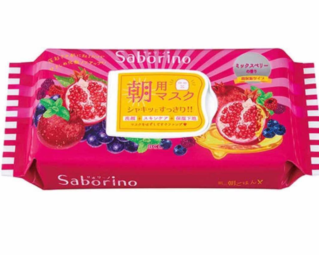 目ざまシート 完熟果実の高保湿タイプ/サボリーノ/シートマスク・パックを使ったクチコミ(1枚目)