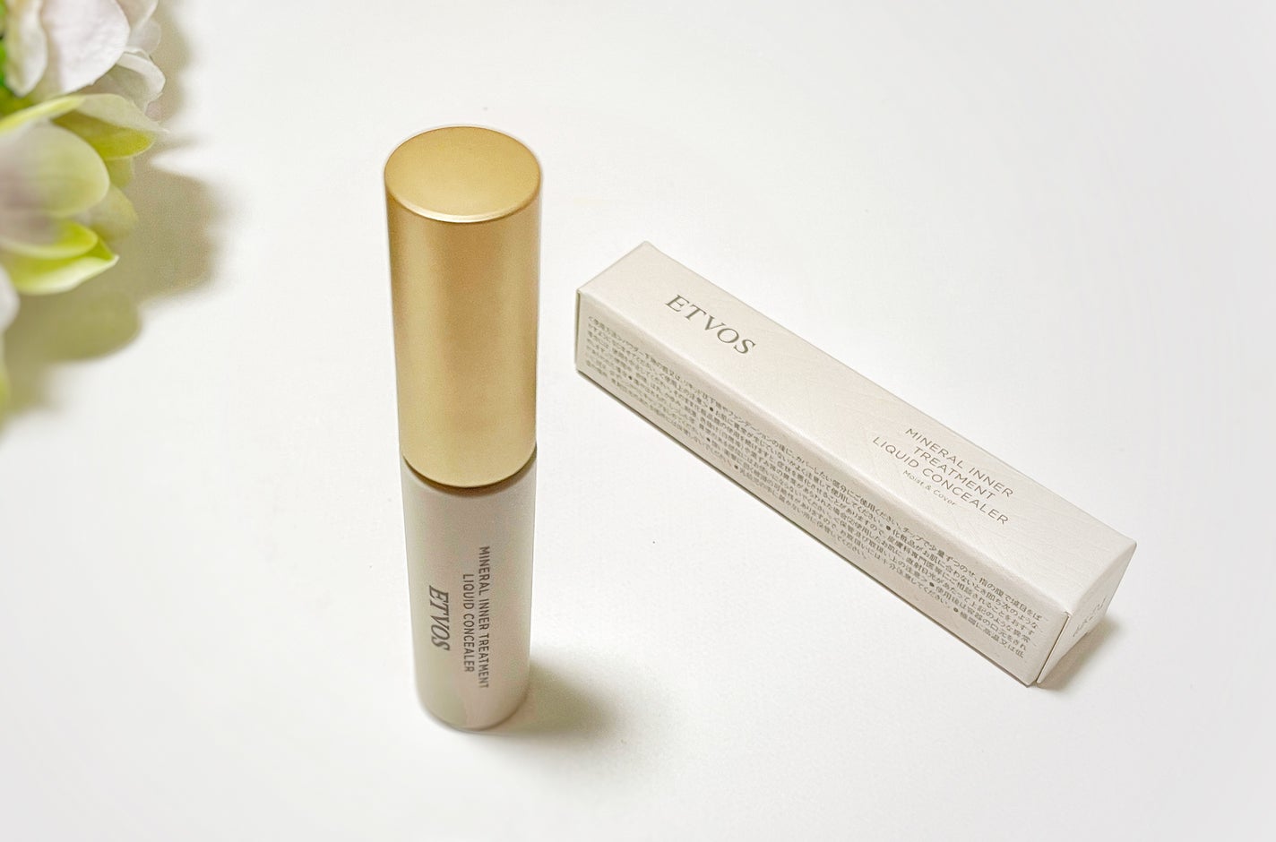 ミネラルインナートリートメントリキッドコンシーラー/エトヴォス/リキッドコンシーラーを使ったクチコミ(1枚目)