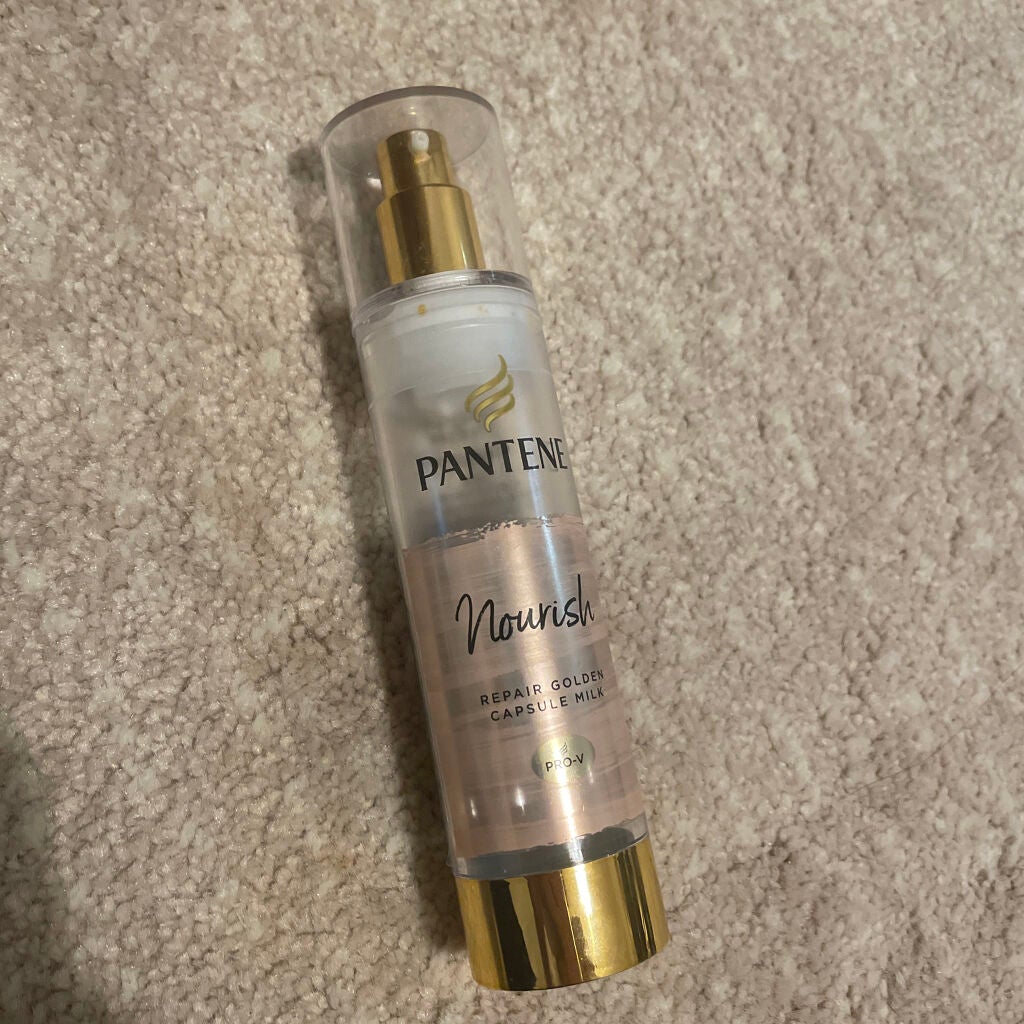 リペアー ゴールデン カプセル ミルク/パンテーン/ヘアミルクを使ったクチコミ(1枚目)