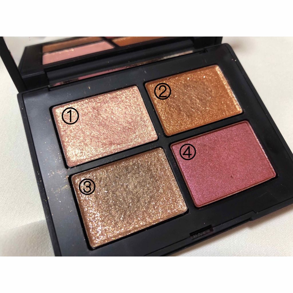 クワッドアイシャドー/NARS/アイシャドウパレットを使ったクチコミ（2枚目）