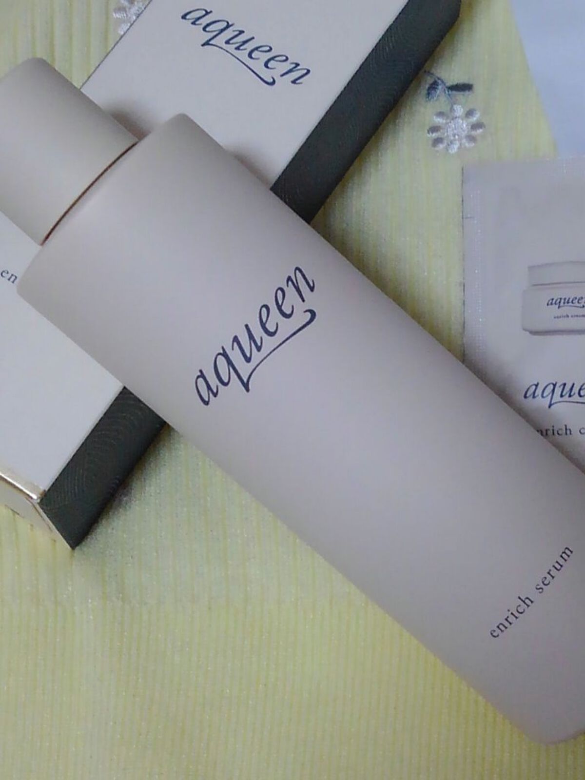 エンリッチセラム/aqueen/化粧水を使ったクチコミ（1枚目）