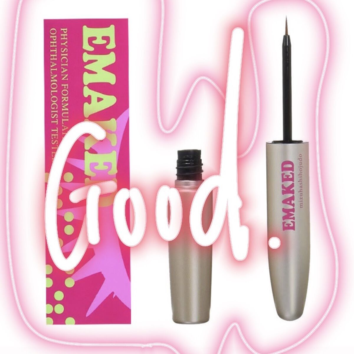 EMAKED（エマーキット）/水橋保寿堂製薬/まつげ美容液を使ったクチコミ（1枚目）