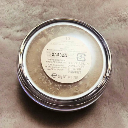 フェイスパウダー/DECORTÉ/ルースパウダーを使ったクチコミ(2枚目)
