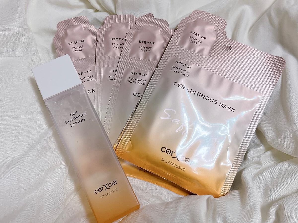  ブルーミングローション/cerXcer/化粧水を使ったクチコミ（1枚目）