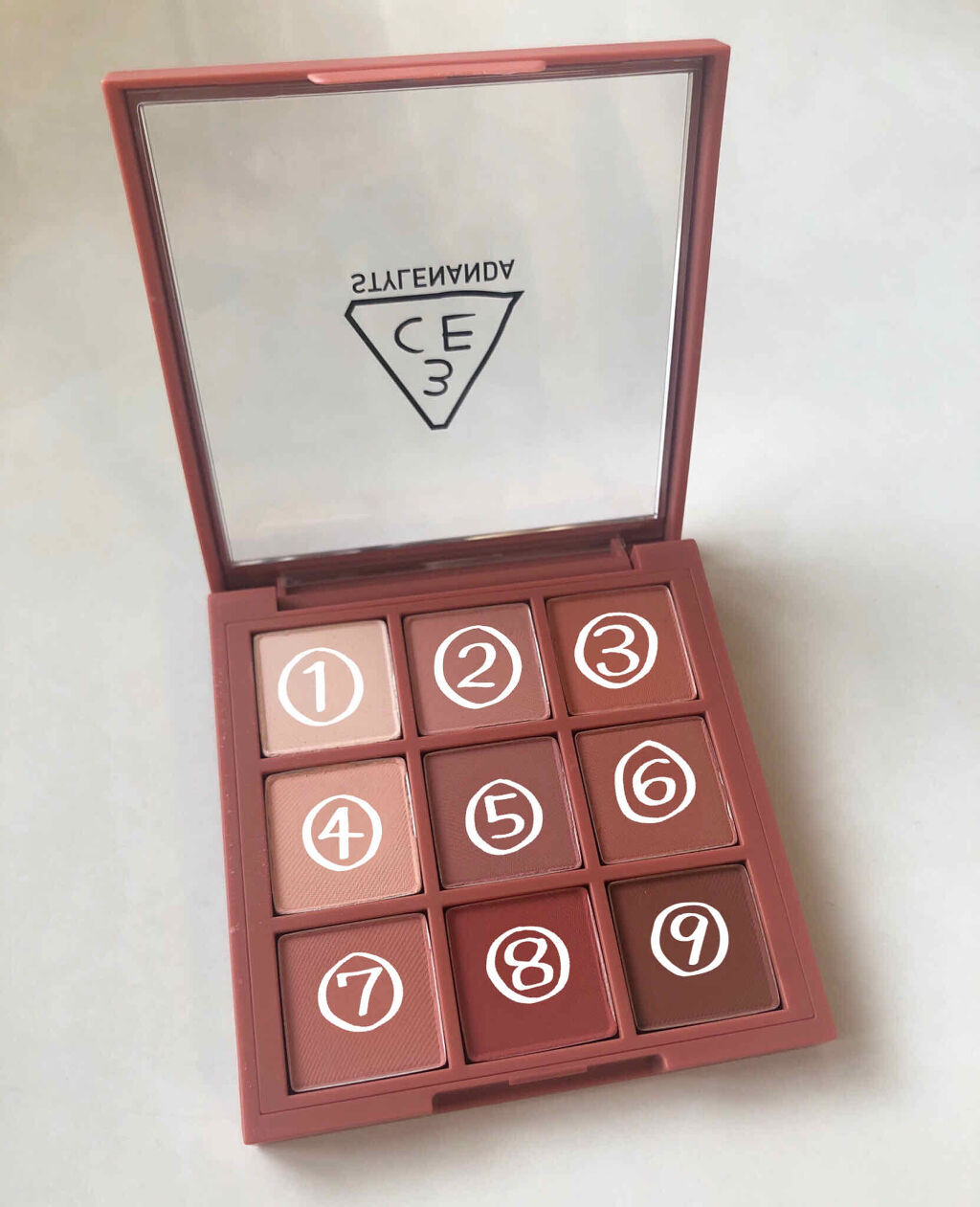 3CE マルチアイカラーパレット/3CE/アイシャドウパレットを使ったクチコミ（2枚目）