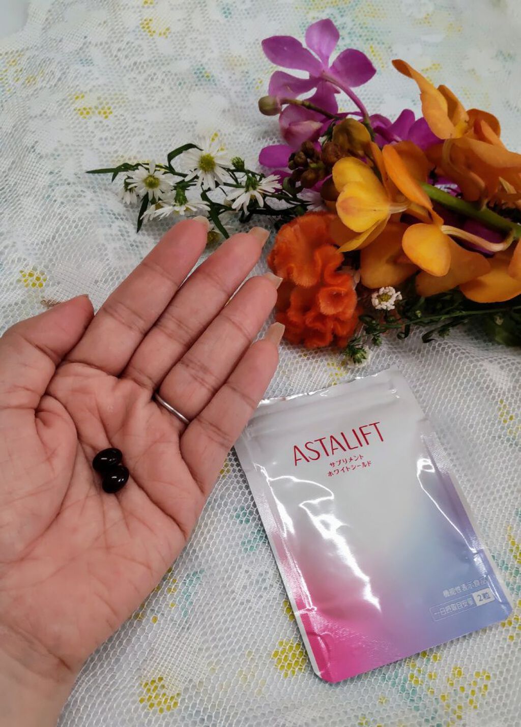 アスタリフト サプリメント ホワイトシールド/アスタリフト/美容サプリメントを使ったクチコミ（3枚目）