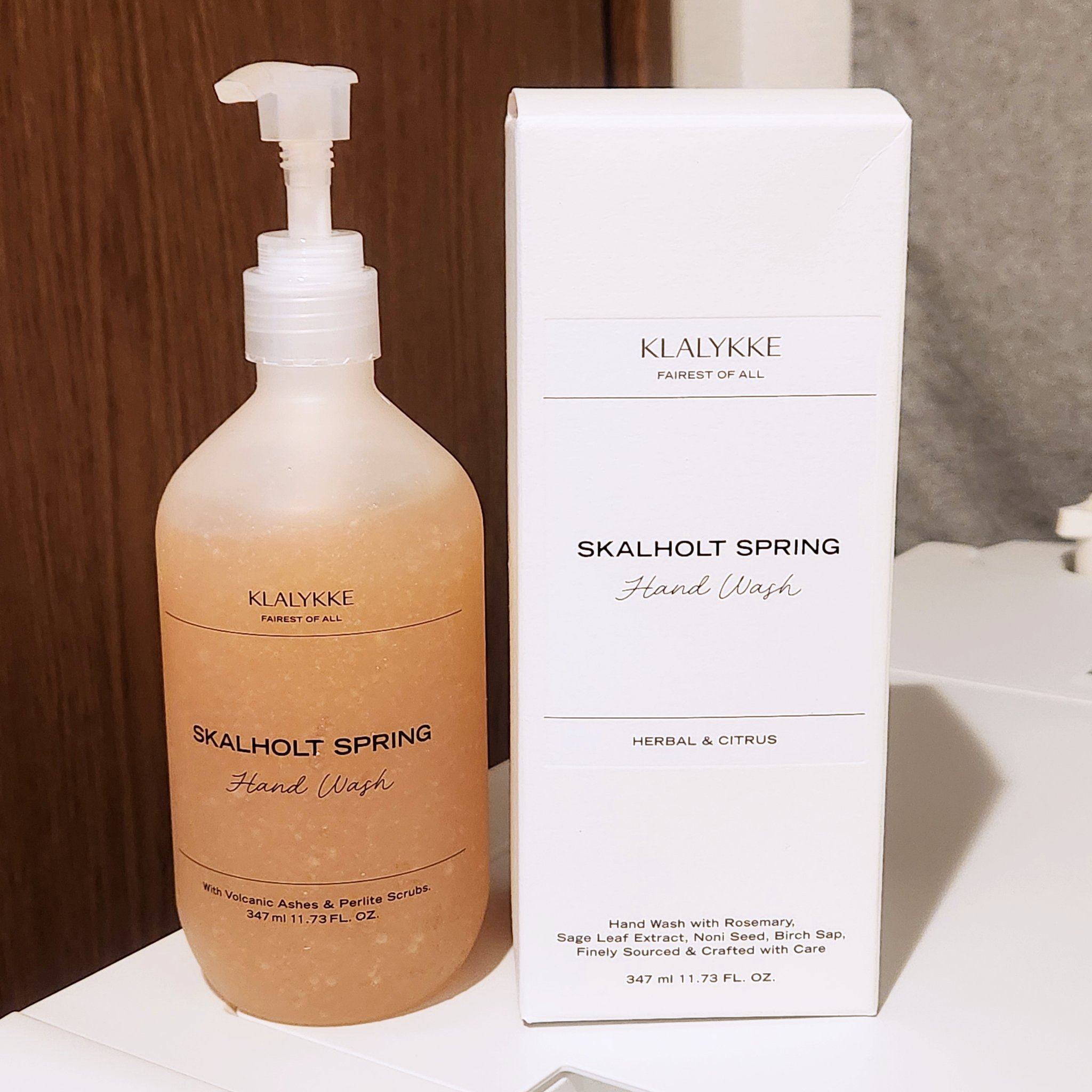 スカールホルトスプリングハンドウォッシュ/KLALYKKE/ハンドソープを使ったクチコミ（1枚目）